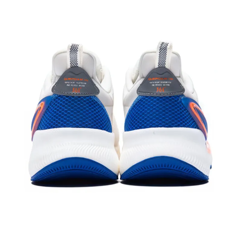 361° Night Shadows Durable Breathable Low Top Running Shoes Men's White-3
