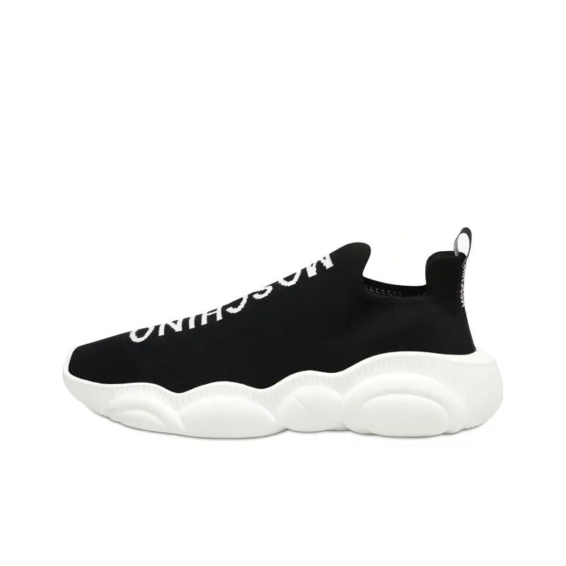 MOSCHINO Logo Sock Sneakers-0