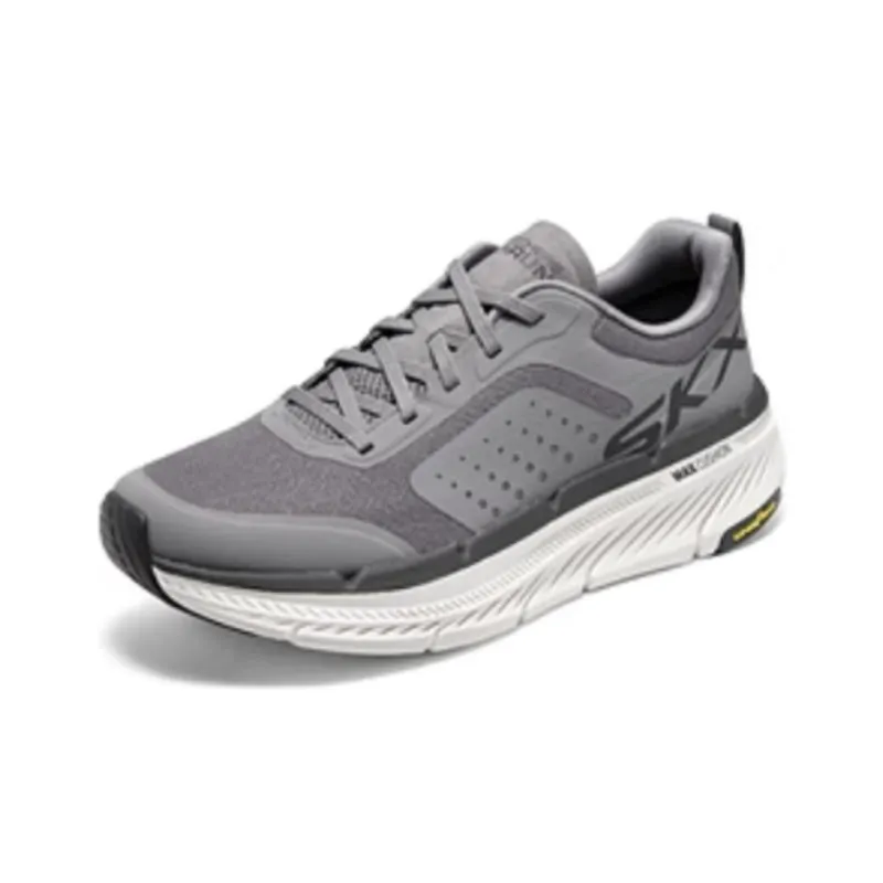 Skechers Cushioning, Wear Resistant Low Top Running Shoes Men's Charcoal Gray-1