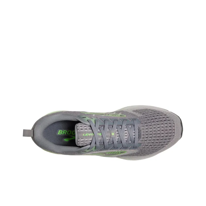 Brooks Levitate 6 'Primer Grey Neon Green'-3