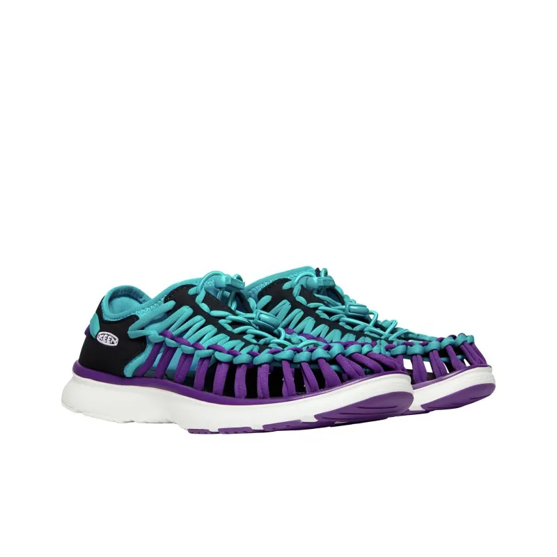 KEEN Uneek Celebrity Style River Trekking Shoes Men's Blue Purple-1