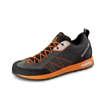 SCARPA Gecko Lite Cushioning Wear-Resistant Low-Top Hiking Shoes Unisex Gray Orange