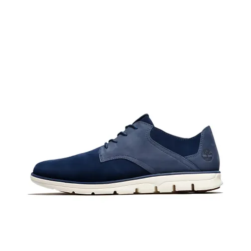 Timberland Bradstreet Slip-Resistant Low-Top Skateboard Shoes Men's Marine Blue