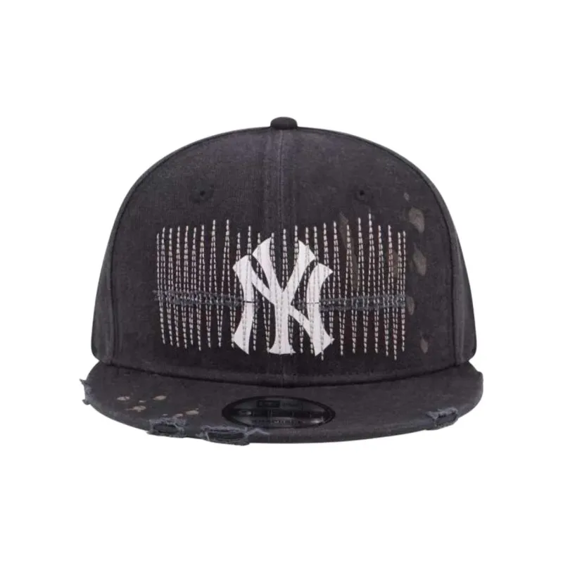 New Era Cotton Baseball Caps Unisex Black-1