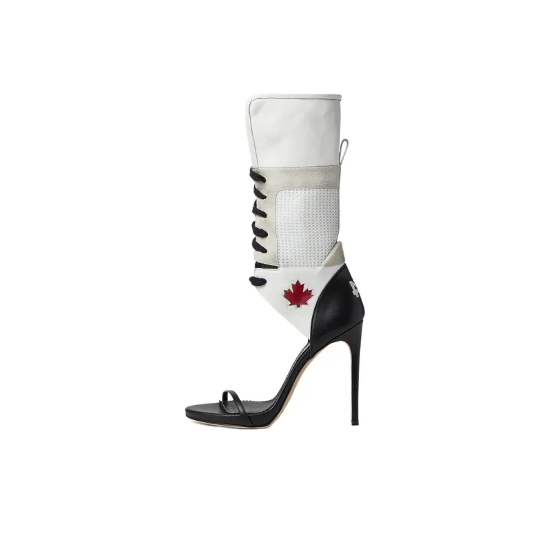 Dsquared2 Boxeur 120mm Lace-up Sandals-0