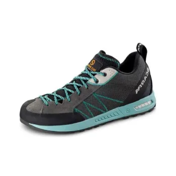 SCARPA Gecko Lite Cushioning Wear-Resistant Low-Top Hiking Shoes Women's Gray Blue