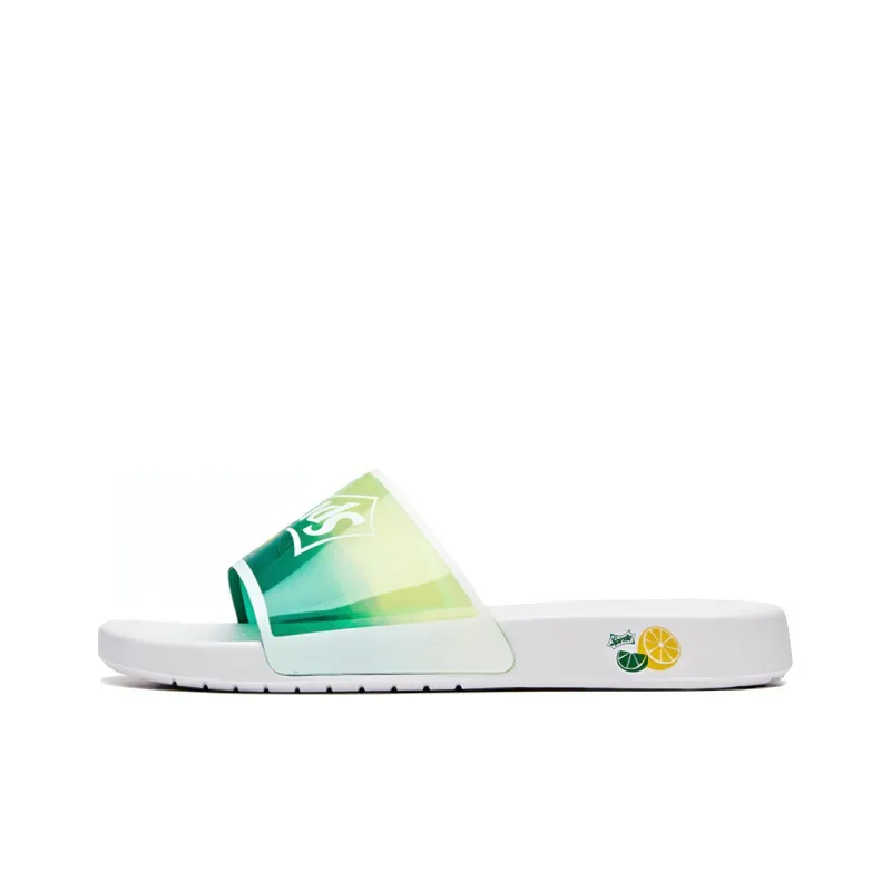 Anta Slide Slippers Women's White Green-0
