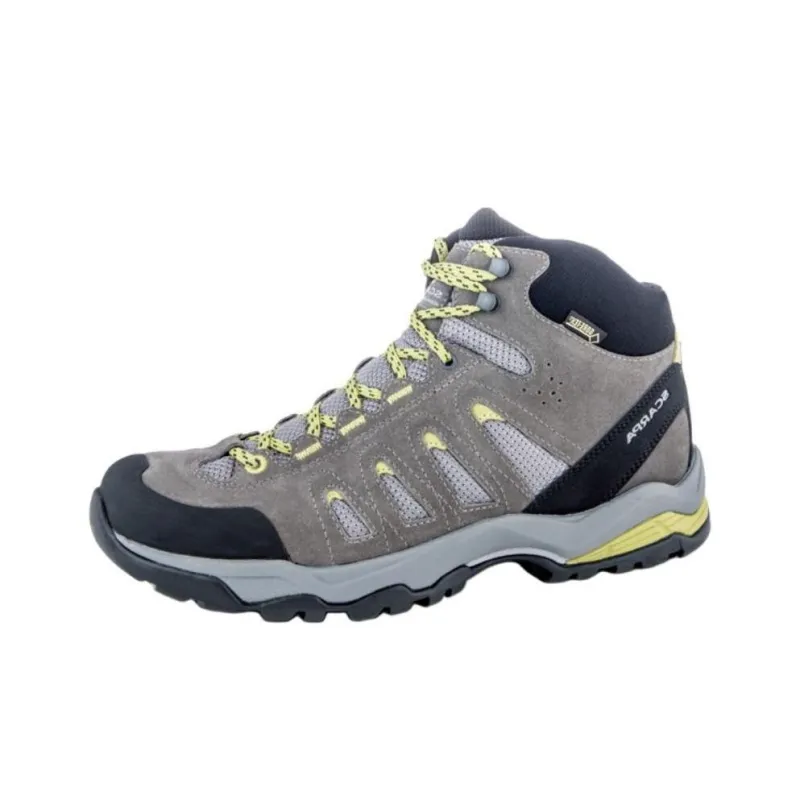 SCARPA Moraine Mid GTX Cushioning Wear-Resistant Mid-Top Trekking Shoes Women's Gray-0