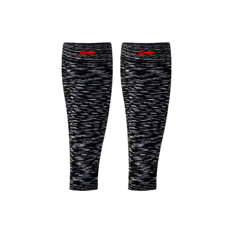 LiNing Running Leg Guards Breathable Protective Black-6