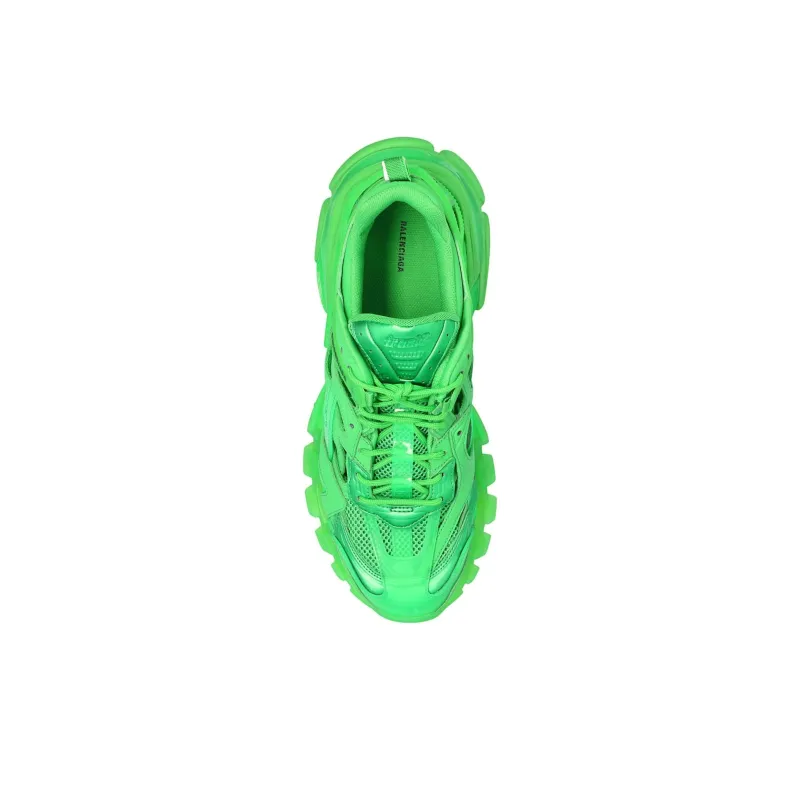 Balenciaga Track.2 Clear Sole Fluo Green-2