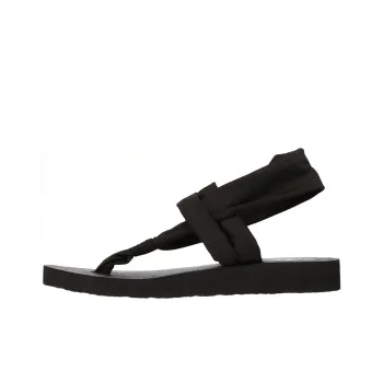 Skechers Meditation Studio Kicks Strap Sandals Women's Black