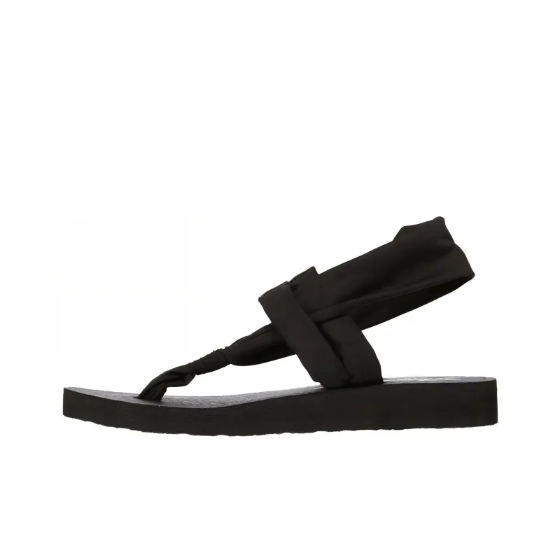 Skechers Meditation Studio Kicks Strap Sandals Women's Black-0
