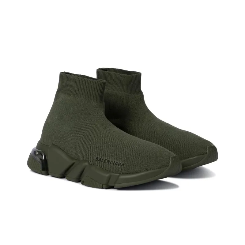Balenciaga Speed Clear Sole Kaki-3