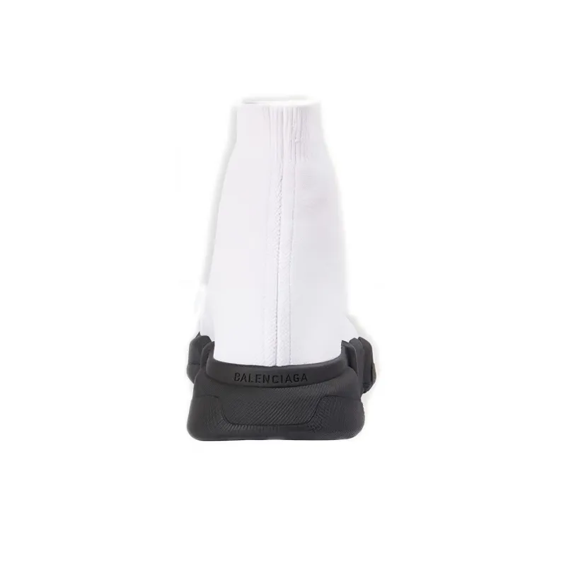 Balenciaga Speed Recycled Sneakers White/Black Women's-3