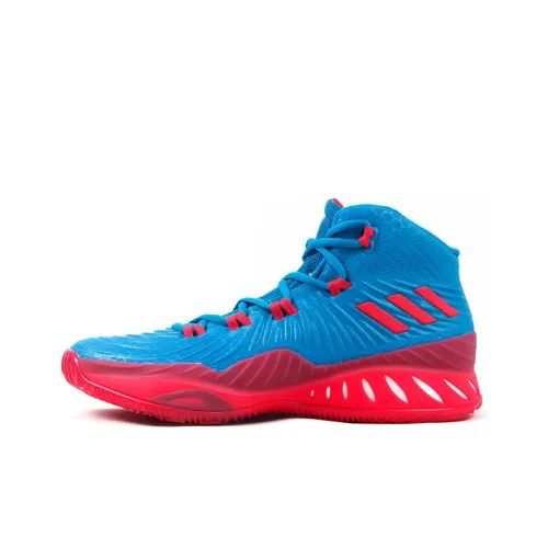 Adidas Crazy Explosive 2017 Basketball Shoes Unisex Mid-Top Red/Blue