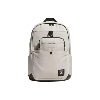 Adidas Recycled Polyester Plain Weave Fabric Backpack Men's Nubby Gray