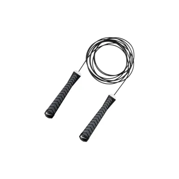 Nike Fitness Training Non Countable Jump Ropes Adults PP Controller PU Cord Black
