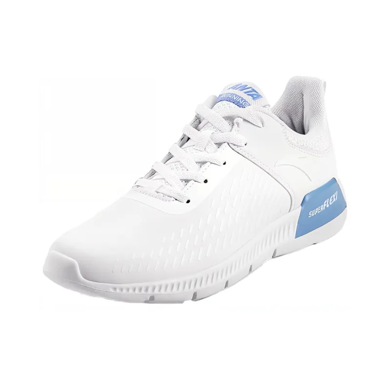 Anta Pedal Star Cushioned Anti-Slip And Wear-Resistant Lightweight Low-Top Casual Shoes Men's White Gray-2
