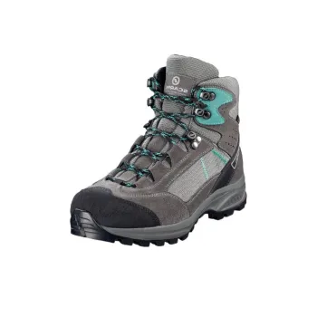 SCARPA Kailash Lite GTX Cushioning Anti-Slip Wear-Resistant Breathability High-Top Hiking Shoes Women's Smoke Blue