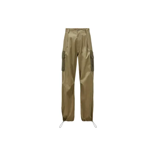 Moncler Cargo Pants Men Olive Green