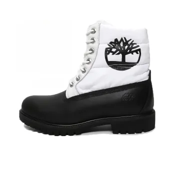 Timberland 6 Inch Breathable Warm Knee High Outdoor Boots Men's Black White