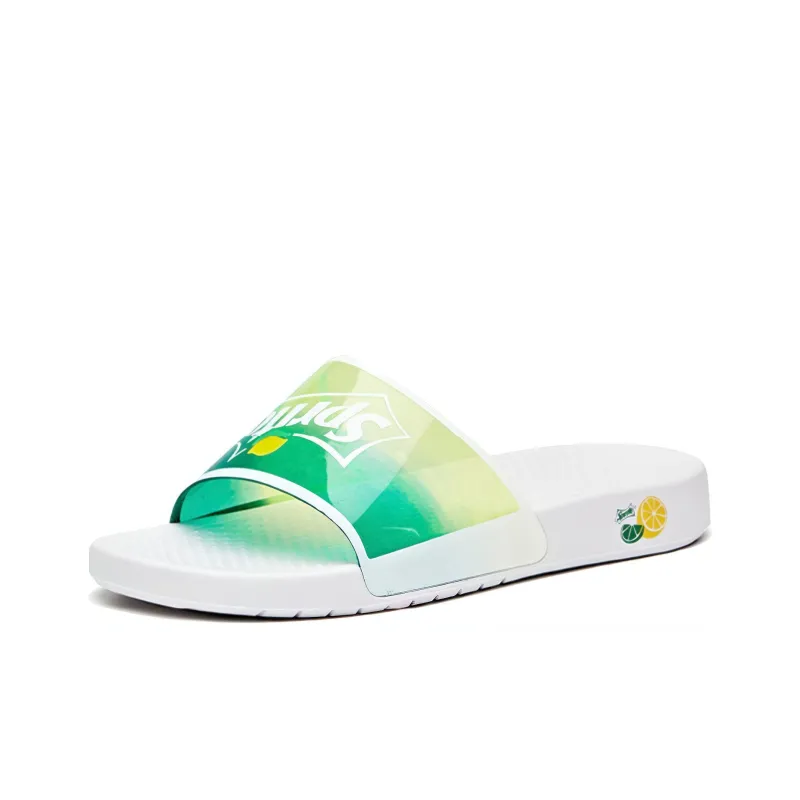 Anta Slide Slippers Women's White Green-2