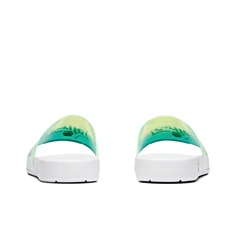 Anta Slide Slippers Women's White Green-3