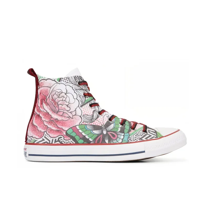 Converse Chuck Taylor All Star 'Rose Tattoo/Optical White'-1