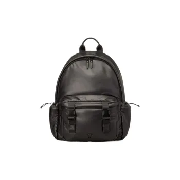 AMIPARIS Sheepskin Backpack Men's Black