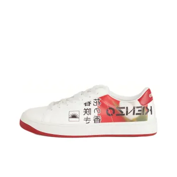 KENZO Takahashi Kenji Kourt Low Top Stylish Skateboarding Shoes Men's White