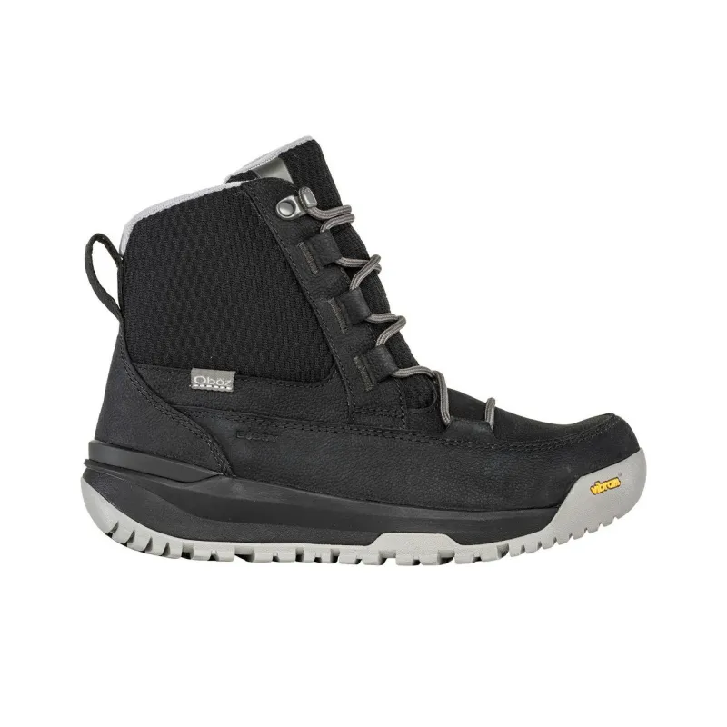 Oboz Footwear Jourdain Slip-Resistant Water-Resistant Cushioned Wear-Resistant Mid-Top Outdoor Shoes Women's Black-1