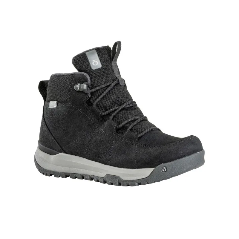 Oboz Footwear Cedar Slip-Resistant Water-Resistant Coverage Cushioning Mid-Top Outdoor Shoes Women's Black-2