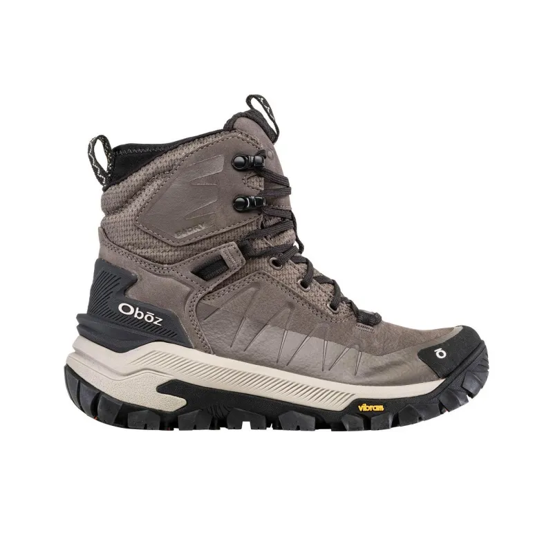 Oboz Footwear Bangtail Mid Insulated Waterproof Slip-Resistant Water-Resistant High-Top Outdoor Shoes Women's Tan-1