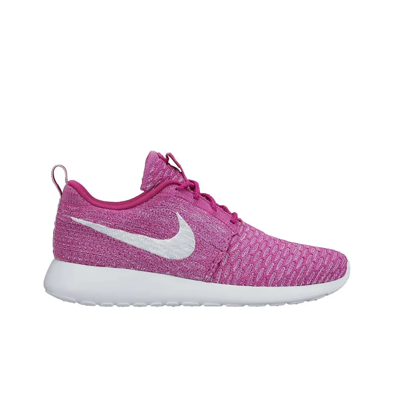 Nike Roshe Run Flyknit Fuchsia Flash Women's-1