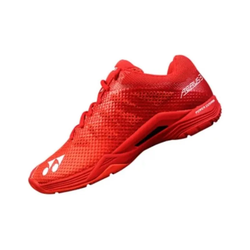 YONEX Cushioning Slip Resistant Low Top Badminton Shoes Men's Red-1