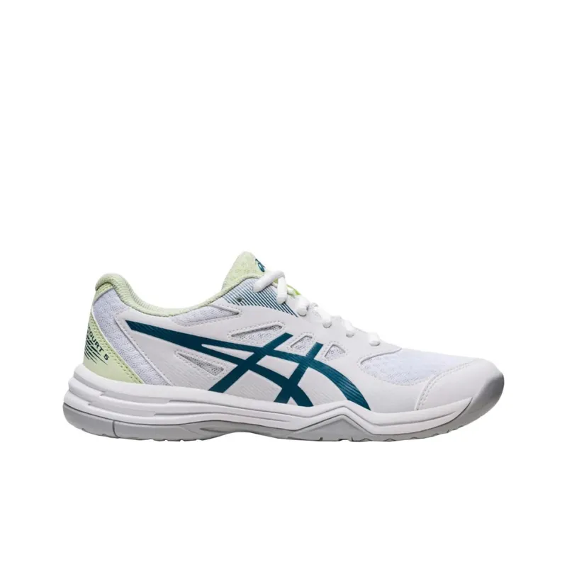 Asics Women's Upcourt 5 'White Ink Teal'-1
