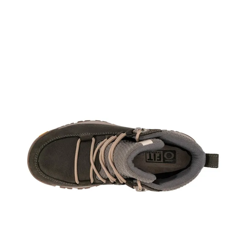 Oboz Footwear Jourdain Slip-Resistant Water-Resistant Coverage Mid-Top Outdoor Shoes Women's Olive Green-4