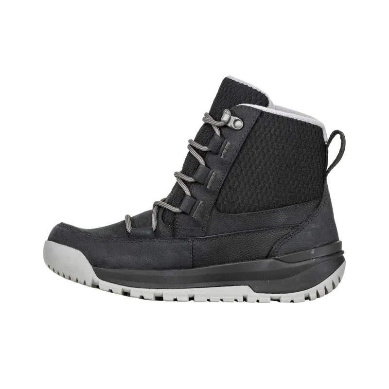 Oboz Footwear Jourdain Slip-Resistant Water-Resistant Cushioned Wear-Resistant Mid-Top Outdoor Shoes Women's Black-0