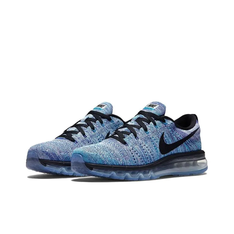 Nike Flyknit Air Max White Chlorine Blue-2