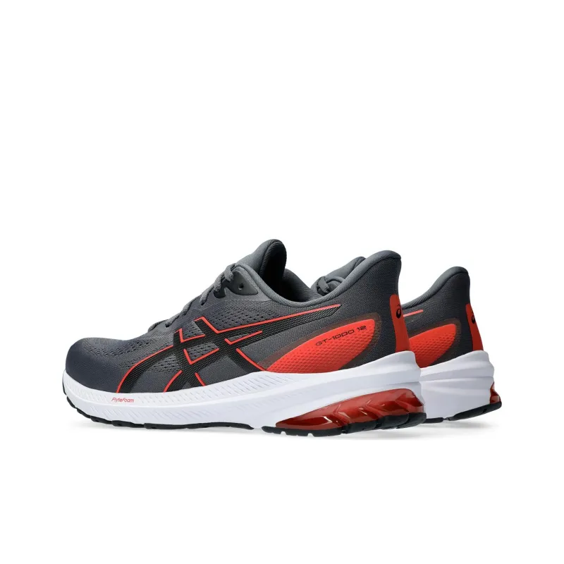 Asics GT 1000 12 Carrier Grey True Red-2