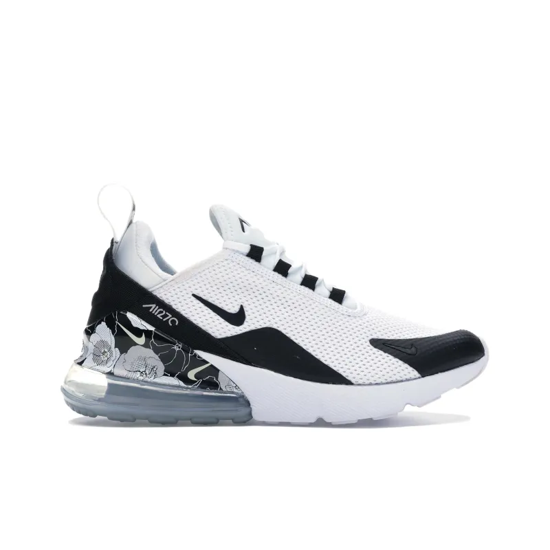 Nike Air Max 270 Floral White Black Women's-1