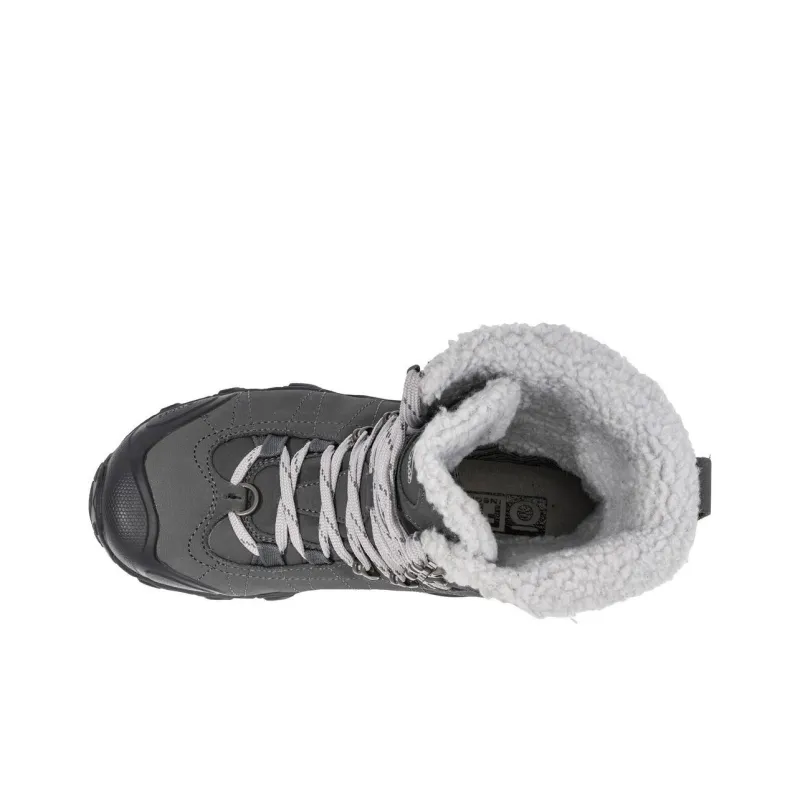Oboz Footwear Bridger Outdoor Shoes Women's High-Top Gray Green-2