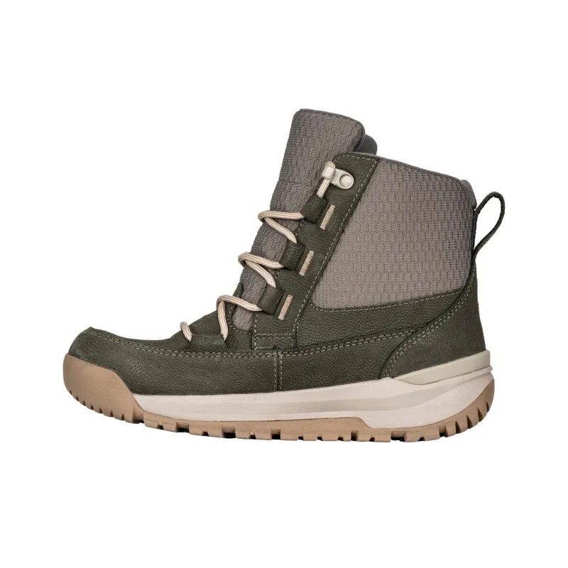 Oboz Footwear Jourdain Slip-Resistant Water-Resistant Coverage Mid-Top Outdoor Shoes Women's Olive Green-0