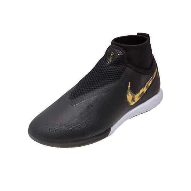 Nike React Phantom Vsn Pro Df Ic Black Metallic Gold-1