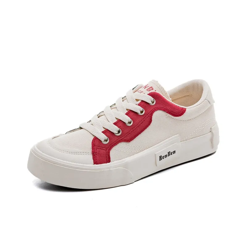 RENBEN Wear-Resistant Lightweight Balance Low-Top Canvas Shoes Women's-2