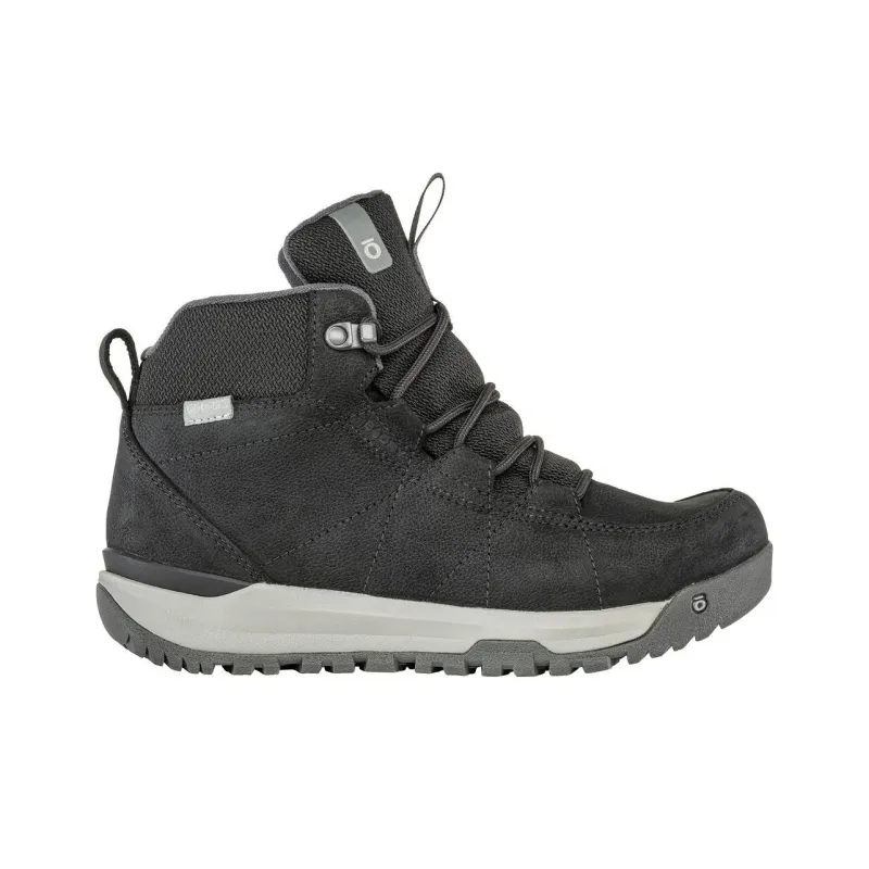 Oboz Footwear Cedar Slip-Resistant Water-Resistant Coverage Cushioning Mid-Top Outdoor Shoes Women's Black-1