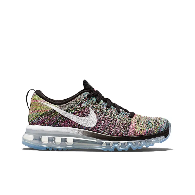 Nike Flyknit Air Max Muti Color Pink Pow Chlorine Blue Women's-1