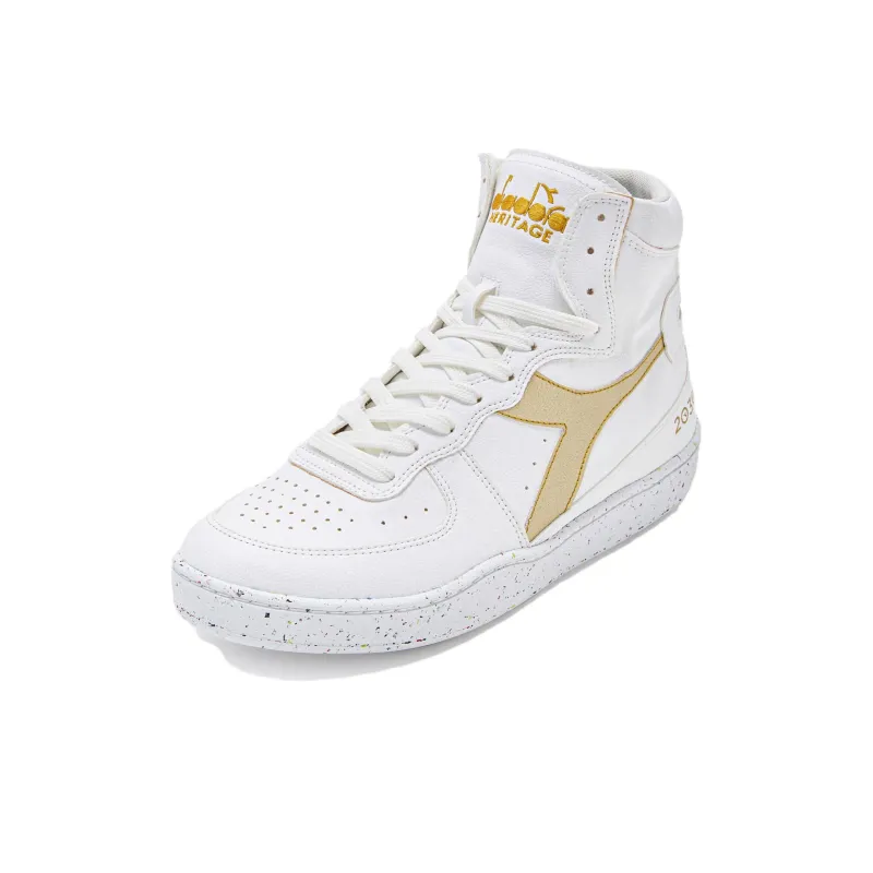 diadora Mi Basket '2030 - White Rich Gold'-2