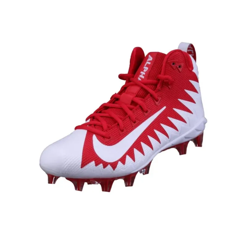 Nike Alpha Menace Pro Mid University Red White-2