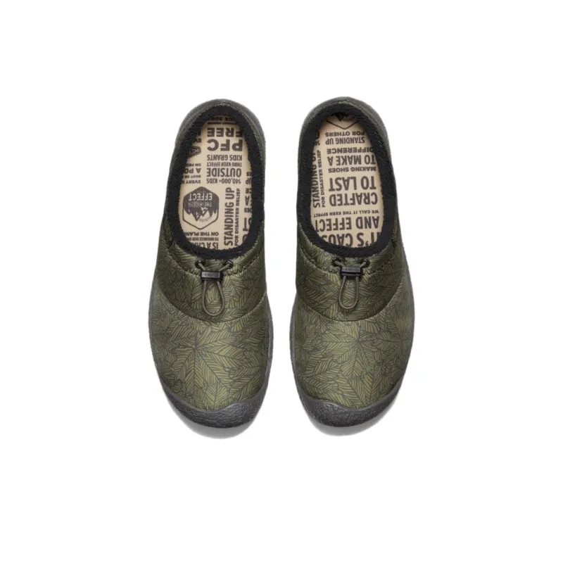 KEEN Howser Cushioning Wear Resistant Low Top Casual Shoes Men's Olive Brown Leaf-2
